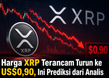Harga XRP Terancam Turun ke US$0,90