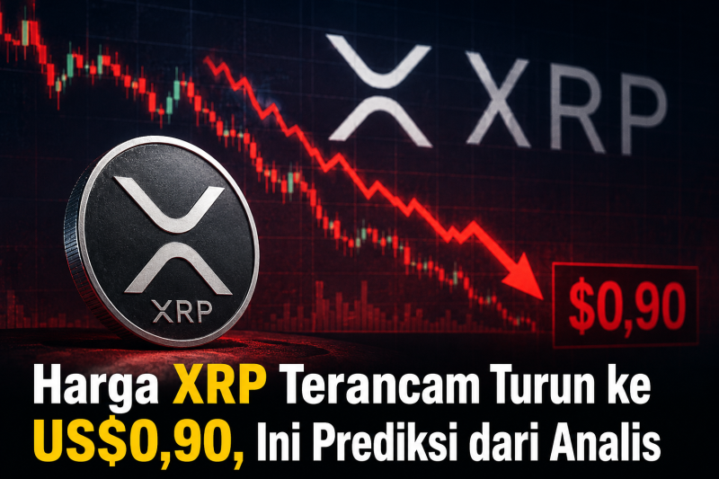 Harga XRP Terancam Turun ke US$0,90