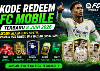 Kode Redeem FC Mobile terbaru 8 Juni 2026