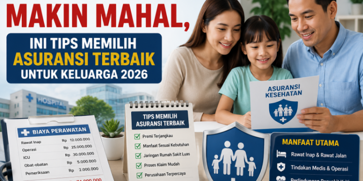 Biaya Rumah Sakit Makin Mahal, Ini Tips Memilih Asuransi Terbaik untuk Keluarga 2026