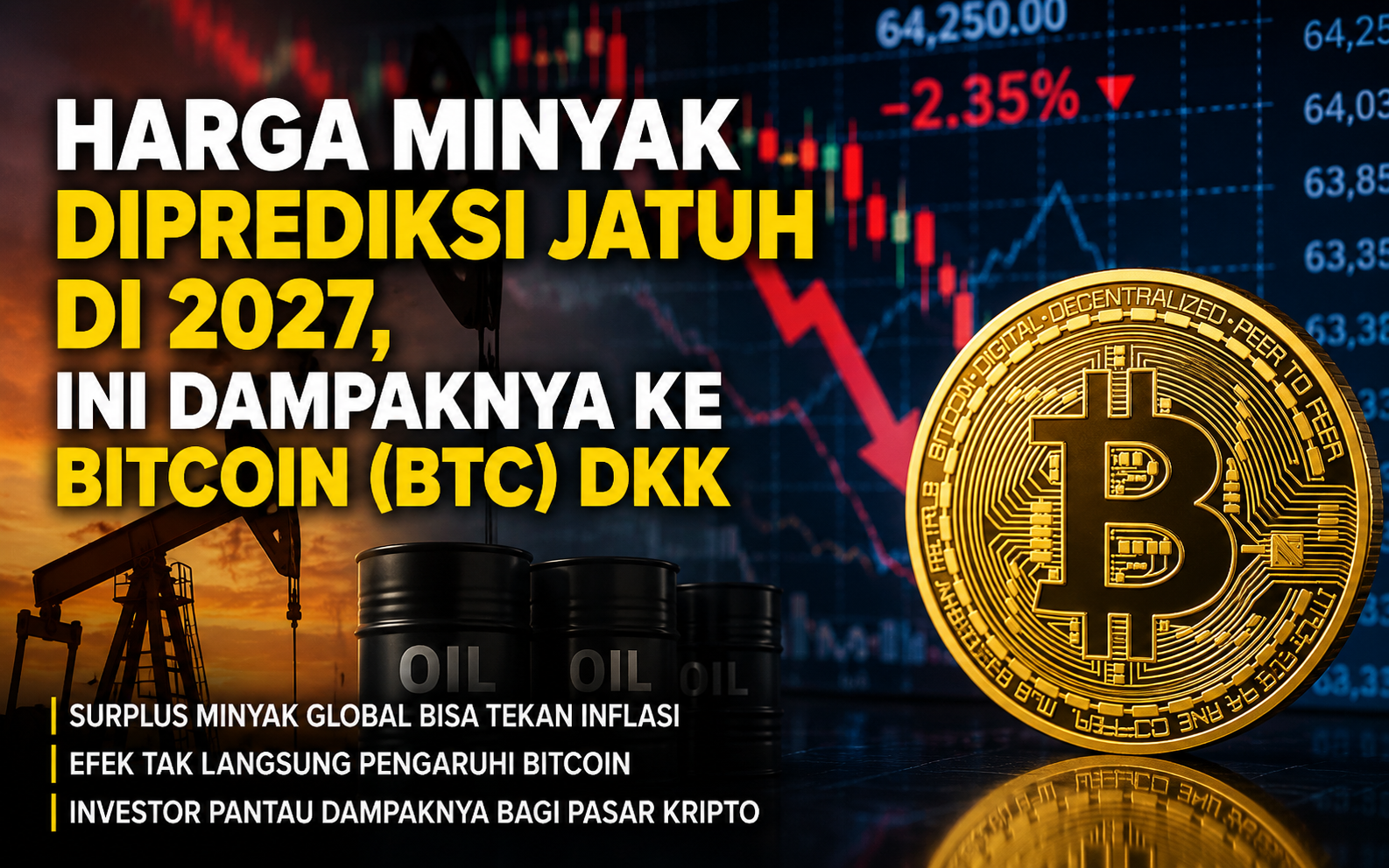 Diprediksi Harga Minyak Dunia Akan Turun 2027