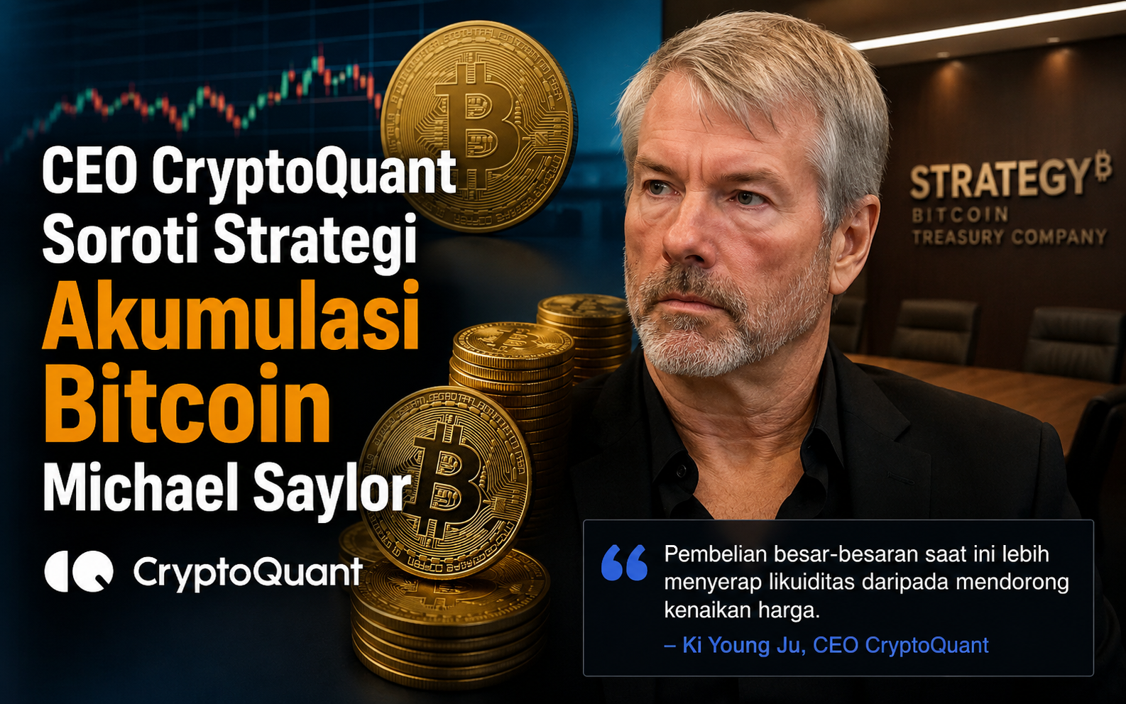 CEO CryptoQuant Soroti Strategi Akumulasi Bitcoin