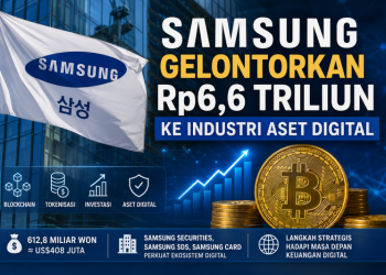 Samsung Gelontorkan Rp6,6 Triliun ke Industri Aset Digital