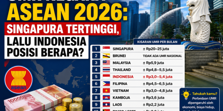 UMR Negara ASEAN 2026