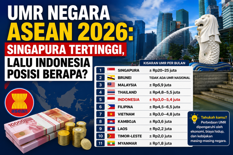 UMR Negara ASEAN 2026