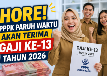 PPPK Paruh Waktu Akan Terima Gaji ke-13