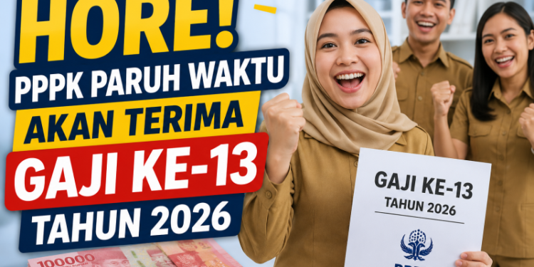 PPPK Paruh Waktu Akan Terima Gaji ke-13