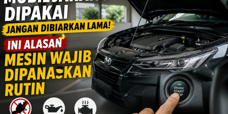 Dampak Mobil Jarang Dipakai, Ini Alasan Wajib Dipanaskan Rutin