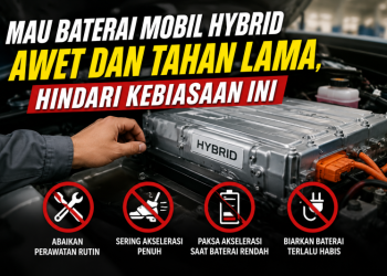 Mau Baterai Mobil Hybrid Awet dan Tahan Lama, Hindari Kebiasaan Ini