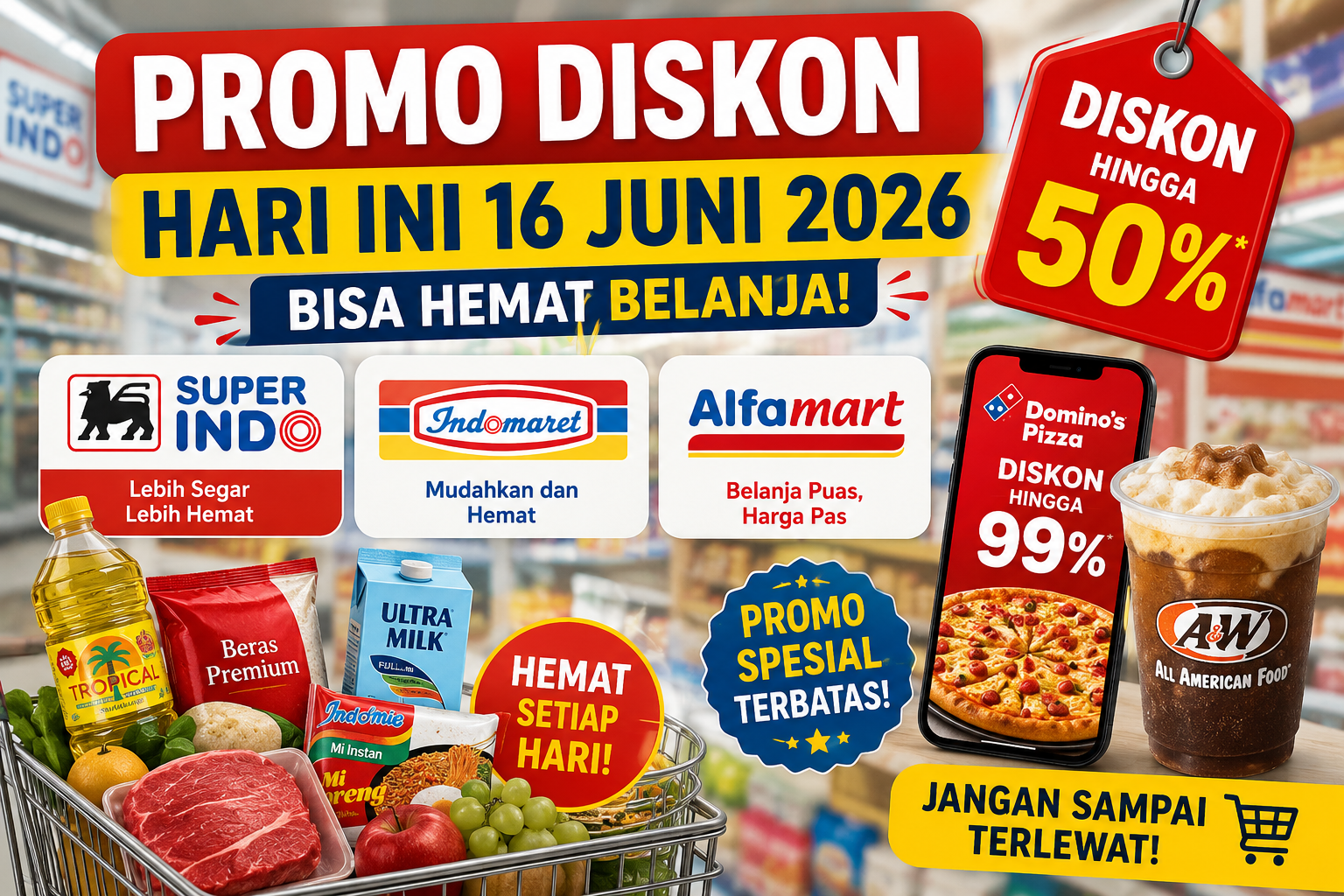 Promo Diskon Hari Ini 16 Juni 2026