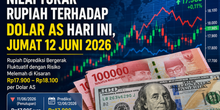 Nilai Tukar Rupiah terhadap Dolar AS