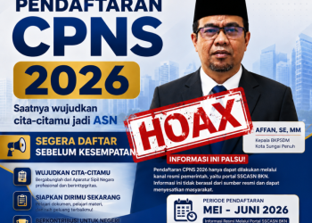 Waspada Jadwal CPNS 2026 Palsu