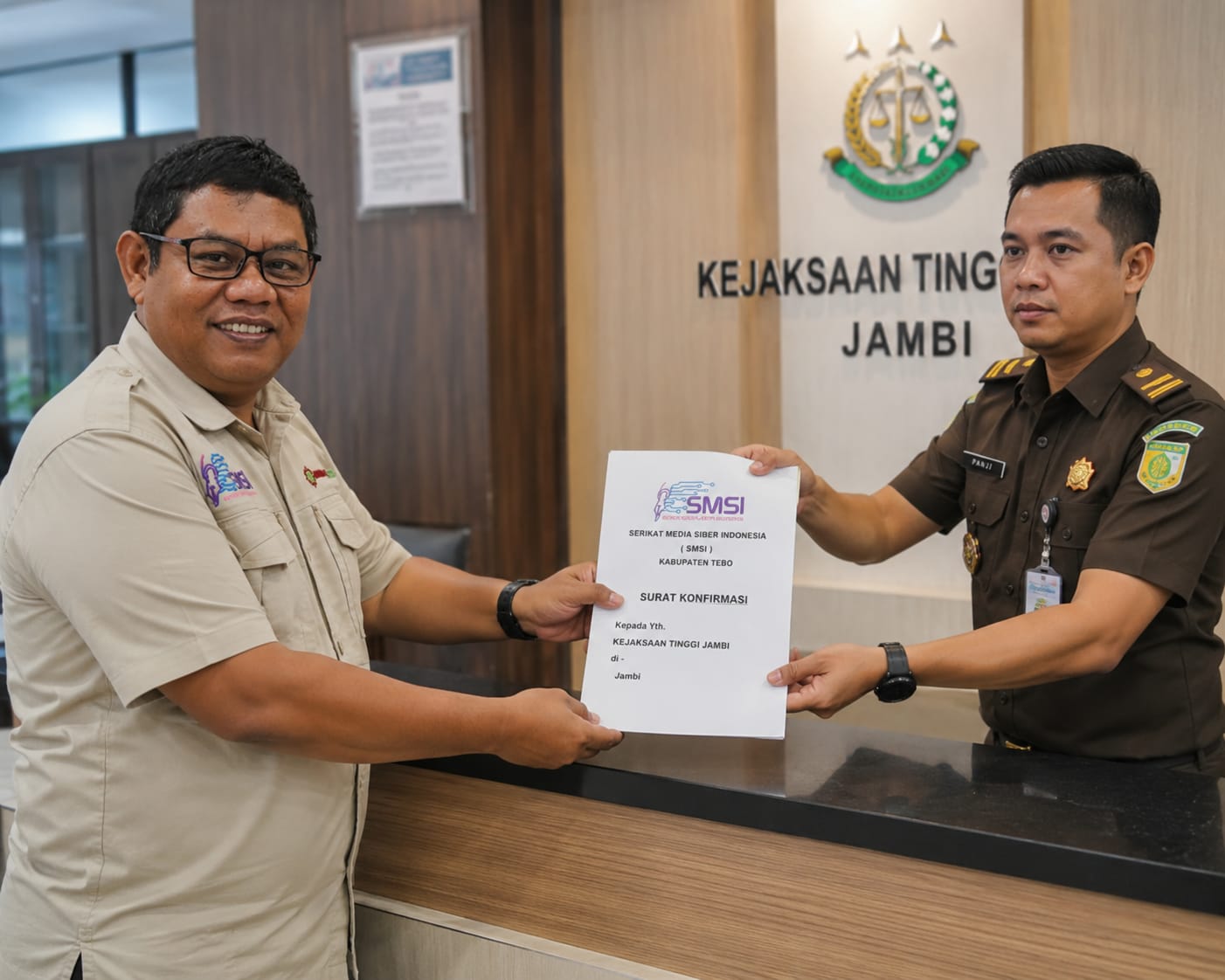 Momen Hari Bhakti Adhyaksa, SMSI Tebo