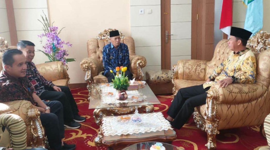 Wawako Azhar Terima Kunker Wakil Bupati Muko Muko