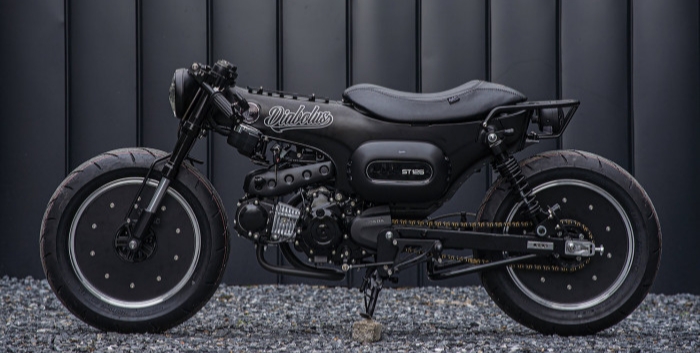 K-Speed Ubah Honda Dax Jadi Café Racer Mini