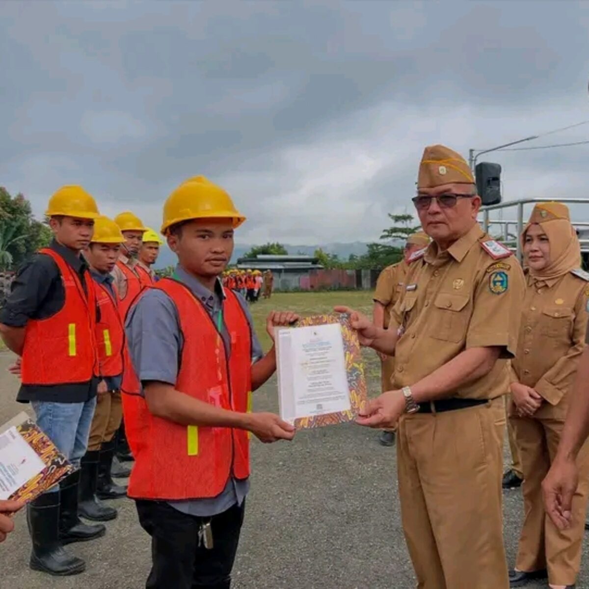 Puluhan Tenaga Konstruksi Kerinci Kantongi Sertifikat