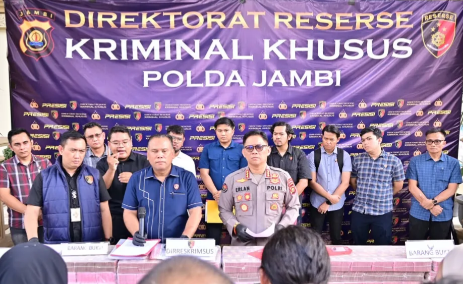 Tiga Pelaku Pembobol Bank Jambi yang Berhasil Ditangkap