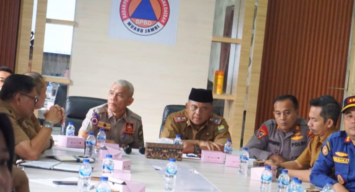 Muaro Jambi Perkuat Kesiapsiagaan Hadapi Karhutla