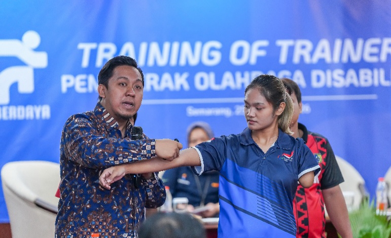 Kemenpora Cetak Agen Perubahan Lewat Pelatihan Penggerak Olahraga Disabilitas