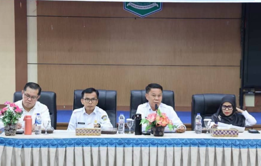 Sekda Pimpin Evaluasi Laporan Fisik & Keuangan