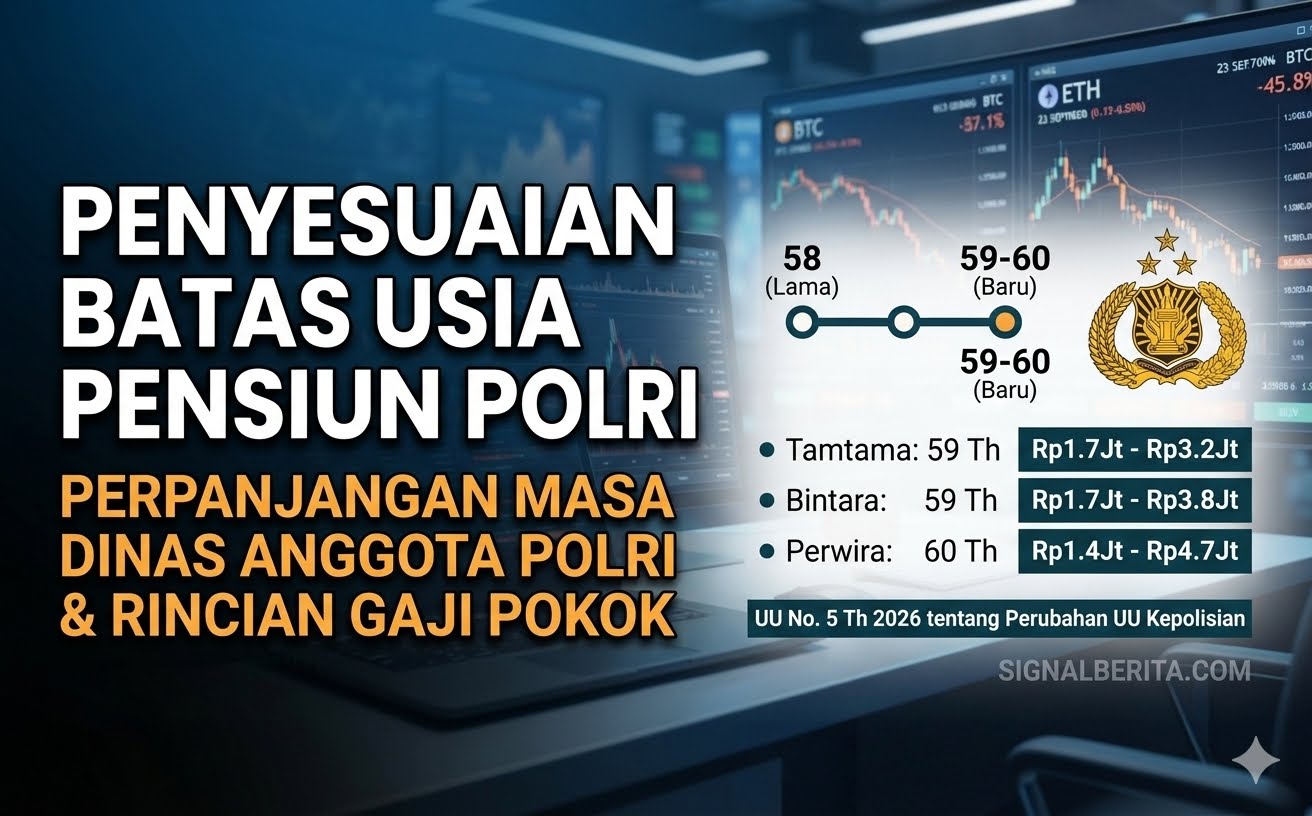 Resmi Berubah! Ini Aturan Terbaru Batas Usia Pensiun Anggota Polri