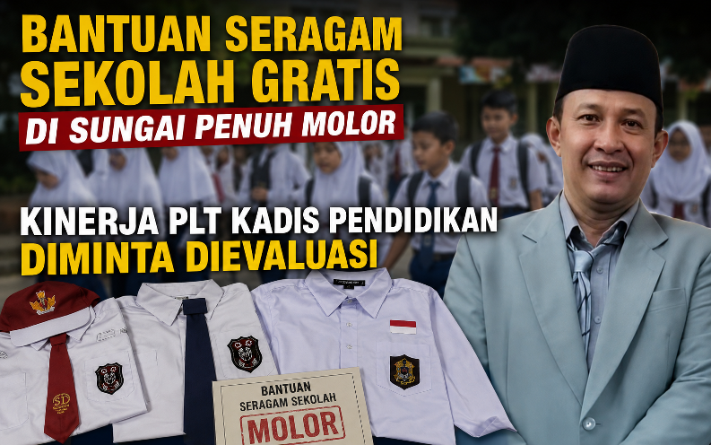 Program Seragam Sekolah Gratis Molor
