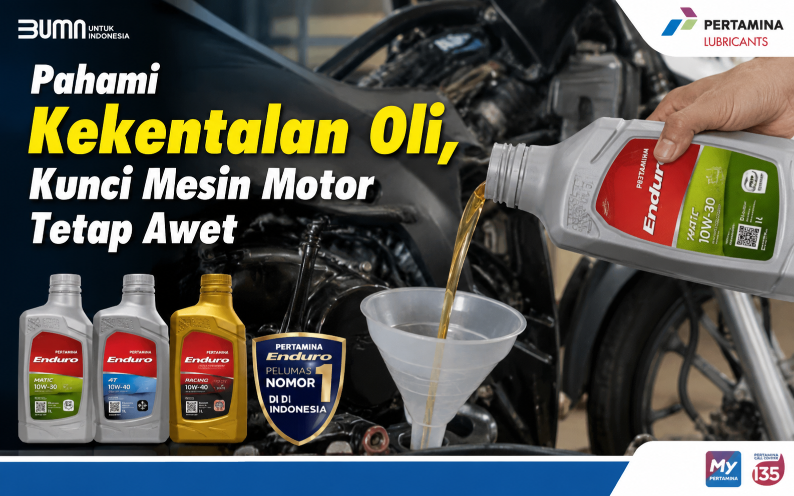 Pahami Kekentalan Oli