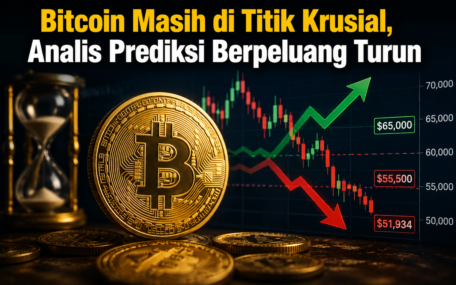 Bitcoin Masih di Titik Krusial, Analis Prediksi Berpeluang Turun