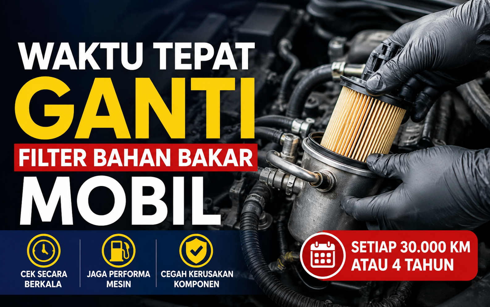 Waktu Tepat ganti Filter
