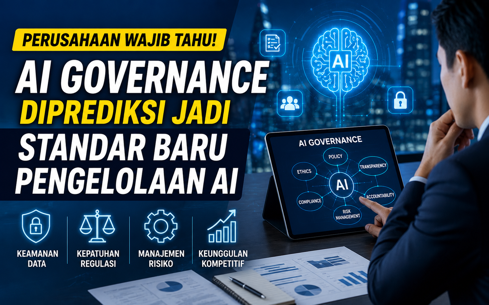 Perusahaan Wajib Tahu! AI Governance Diprediksi Jadi Standar Baru