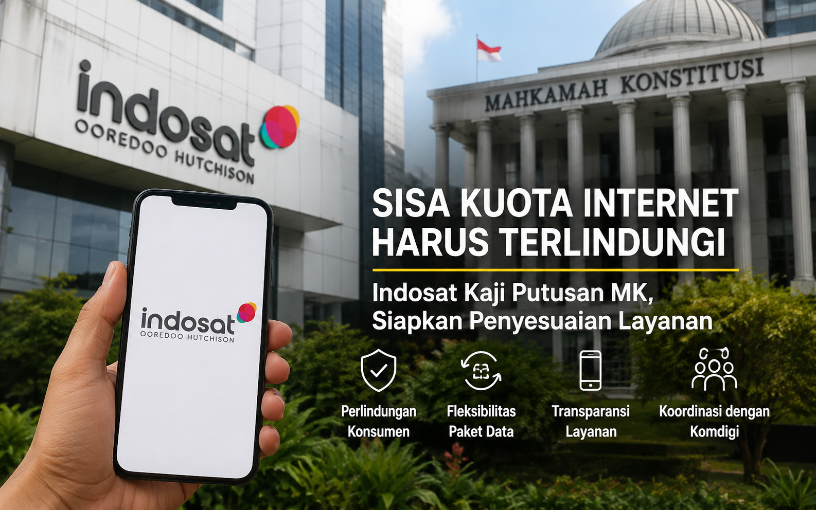 Indosat Kaji Putusan MK