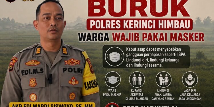 Kabut Asap Makin Mengkhawatirkan Kerinci dan Sungai Penuh