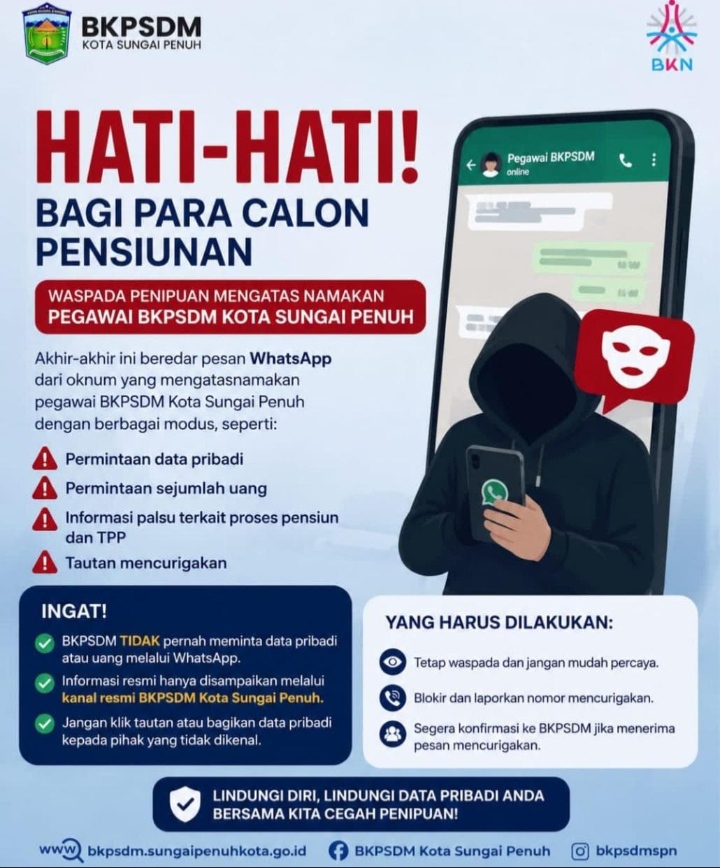 Waspadai Penipuan Berkedok WhatsApp