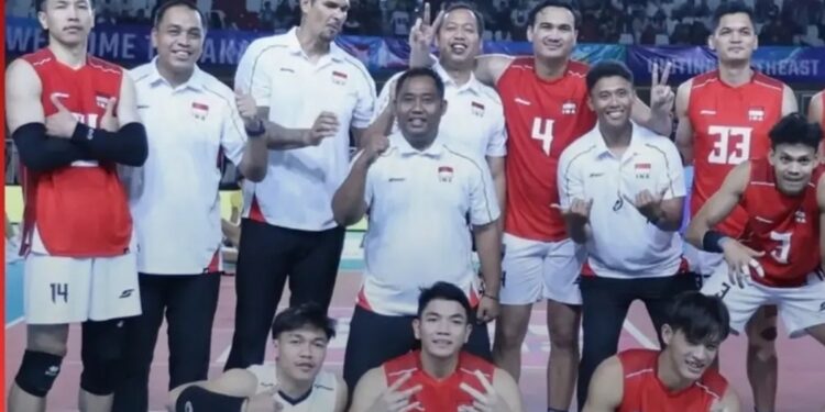 Timnas Voli Putra Indonesia Bersiap Tampil di Turnamen Kamboja