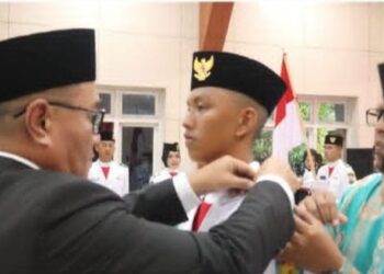 30 Paskibraka Sungai Penuh Dikukuhkan