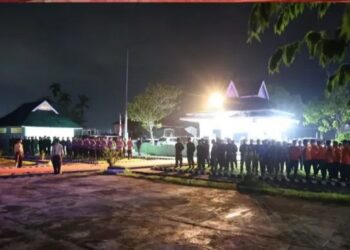 Ketua DPRD Hutri Randa Hadiri Apel Kehormatan dan Renungan Suci di TMP Semumu