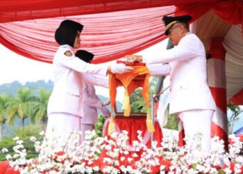 Upacara HUT ke-81 Kemerdekaan RI di Kota Sungai Penuh