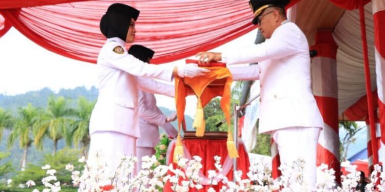 Upacara HUT ke-81 Kemerdekaan RI di Kota Sungai Penuh
