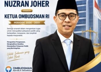 Nuzran Joher, Resmi Ditunjuk Jadi Ketua Ombudsman RI
