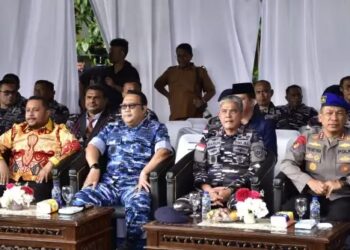 Danlanud Silas Papare Hadiri Pelepasan Ekspedisi Rupiah Berdaulat 2026