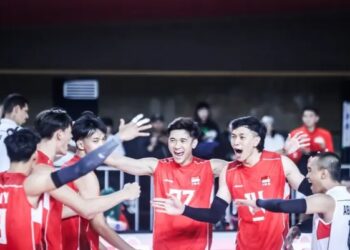 Timnas Voli Putra Indonesia Tundukkan Kamboja 3-0 Jelang Asian Games 2026