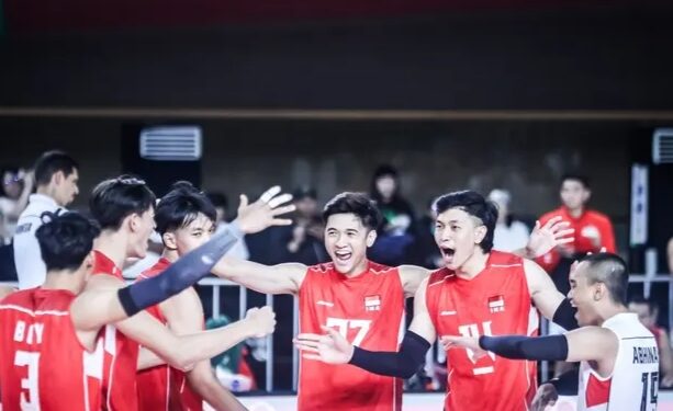 Timnas Voli Putra Indonesia Tundukkan Kamboja 3-0 Jelang Asian Games 2026