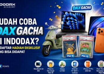 DAX Gacha INDODAX Hadirkan Hadiah Eksklusif