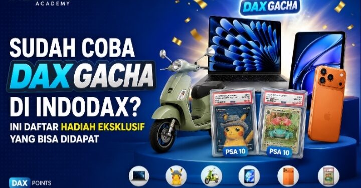 DAX Gacha INDODAX Hadirkan Hadiah Eksklusif