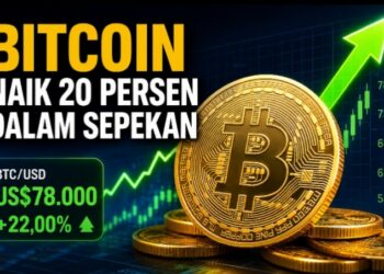 Bitcoin Naik 20 Persen dalam Sepekan