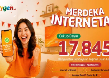Promo “Merdeka Bayar 17.845”