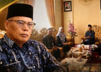 Wawako Azhar Hamzah Ikuti Zoom Meeting
