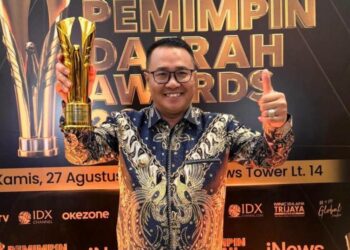 Wako Alfin Terima Penghargaan Kategori Apresiasi Inovasi Daerah