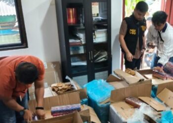 Polres Kerinci Bongkar Kasus Rokok Ilegal