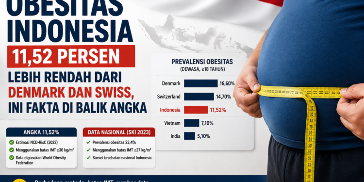 Angka Obesitas Indonesia